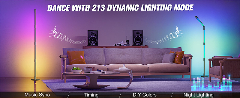 Floor lamp，Atmosphere lamp，Reading lamp，
