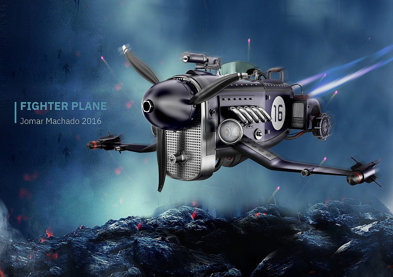 Rhinoceros，T-Spline，VSR，Grasshopper modeling，Keyshot rendering，Photoshop post processing，