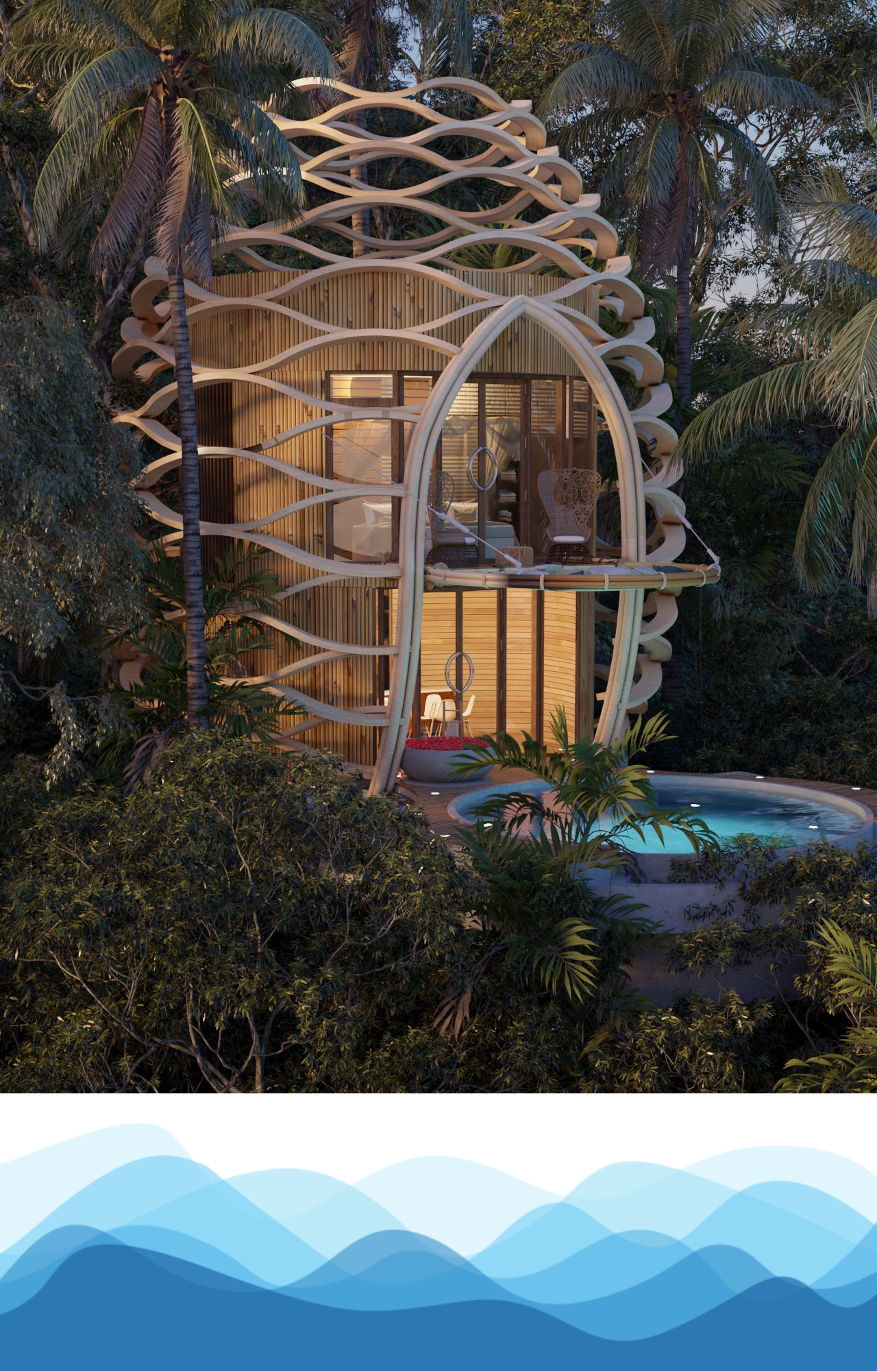 villa，Design，Bali，environment，