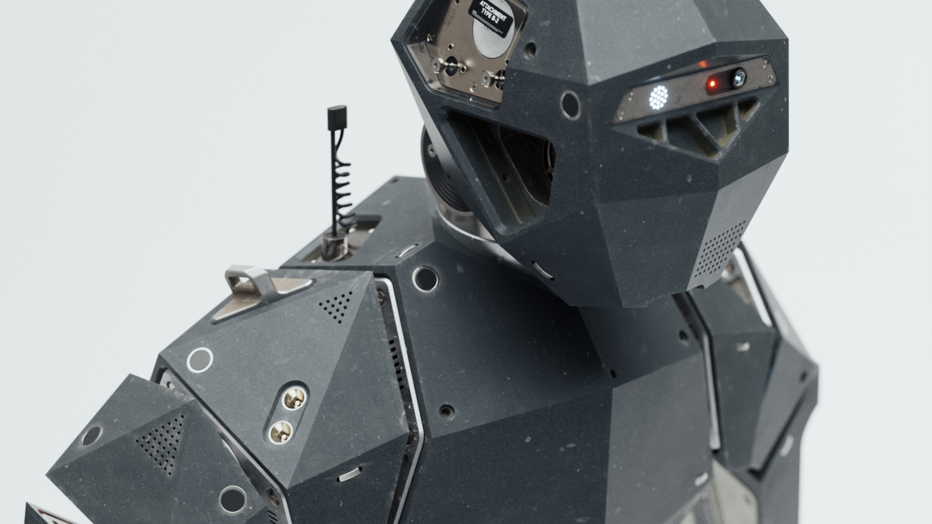 Blue Squire，steel，robot，ai，industrial design，