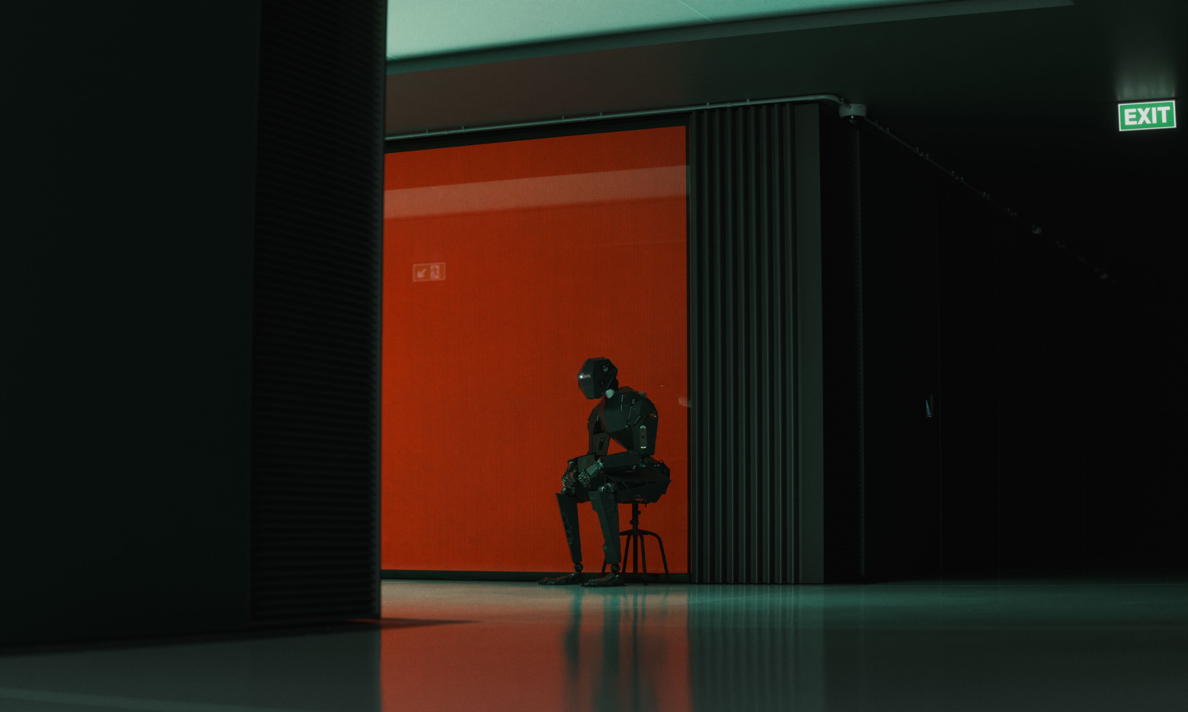 Blue Squire，steel，robot，ai，industrial design，