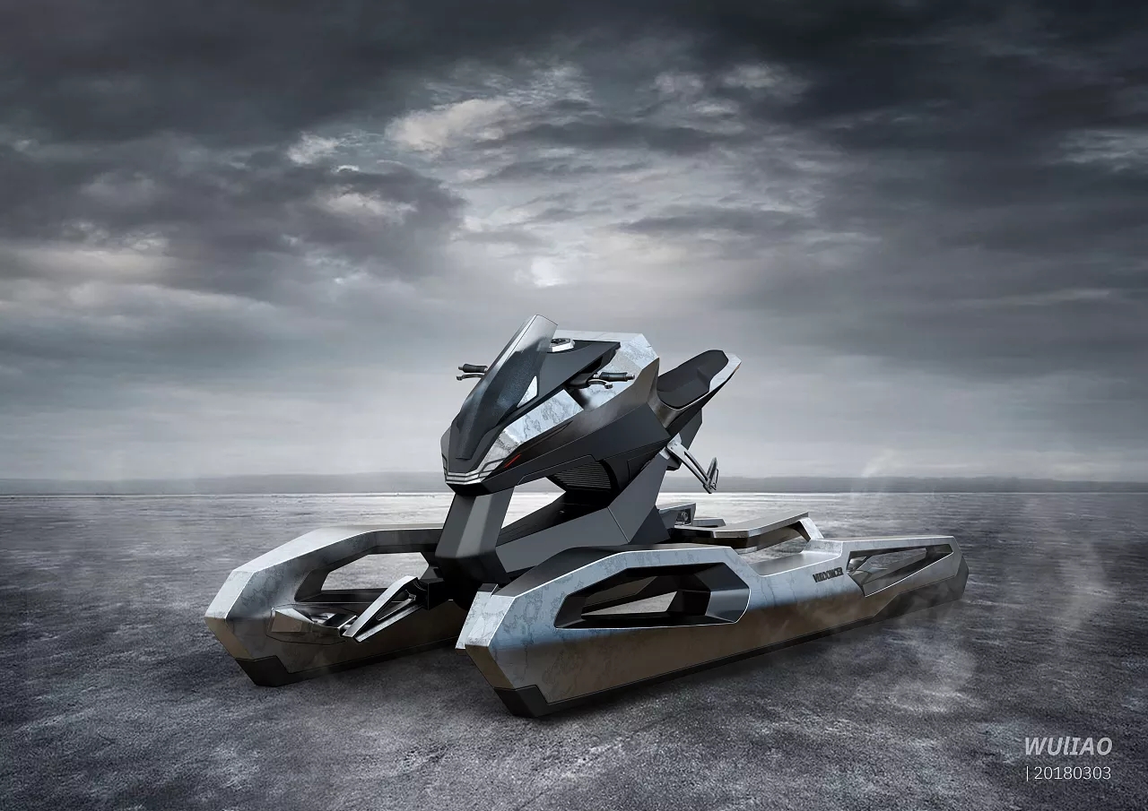 Rhinoceros，T-Spline，VSR，Grasshopper modeling，Keyshot rendering，Photoshop post processing，