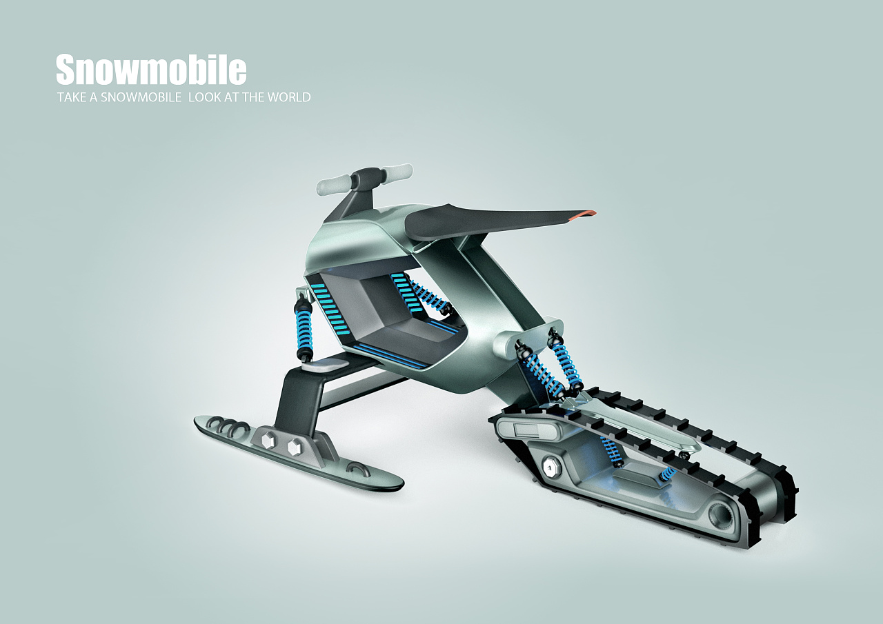 Rhinoceros，T-Spline，VSR，Grasshopper modeling，Keyshot rendering，Photoshop post processing，