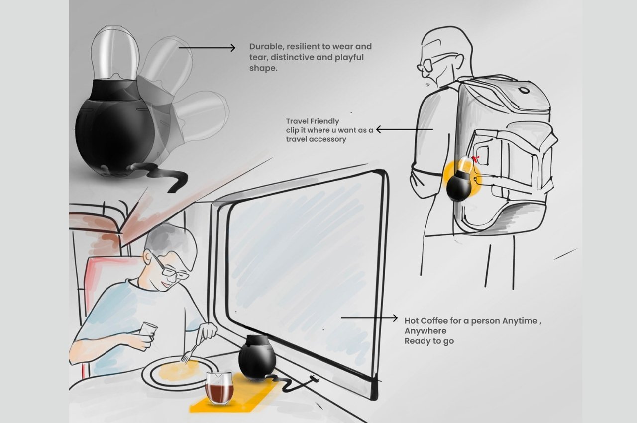 portable，Coffee pot，travel，outdoors，Design，