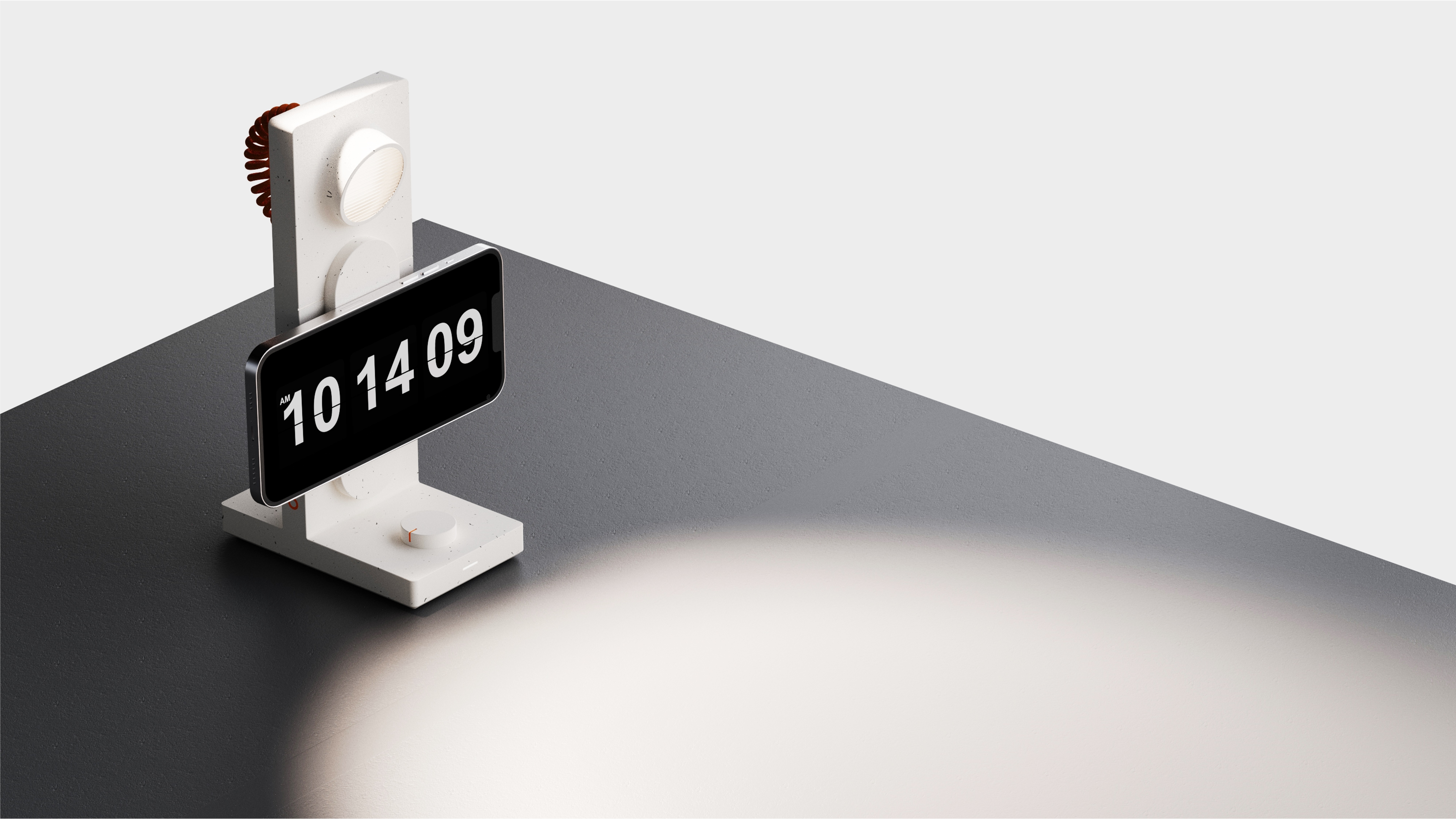 Socket，Wireless fast charging，Desk lamp，conceptual design，Power Supply，Minimalist，