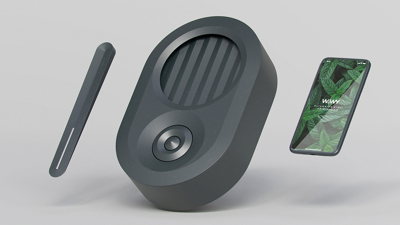 WAWY，Intelligent flowerpot，Indoor planting tools，originality，