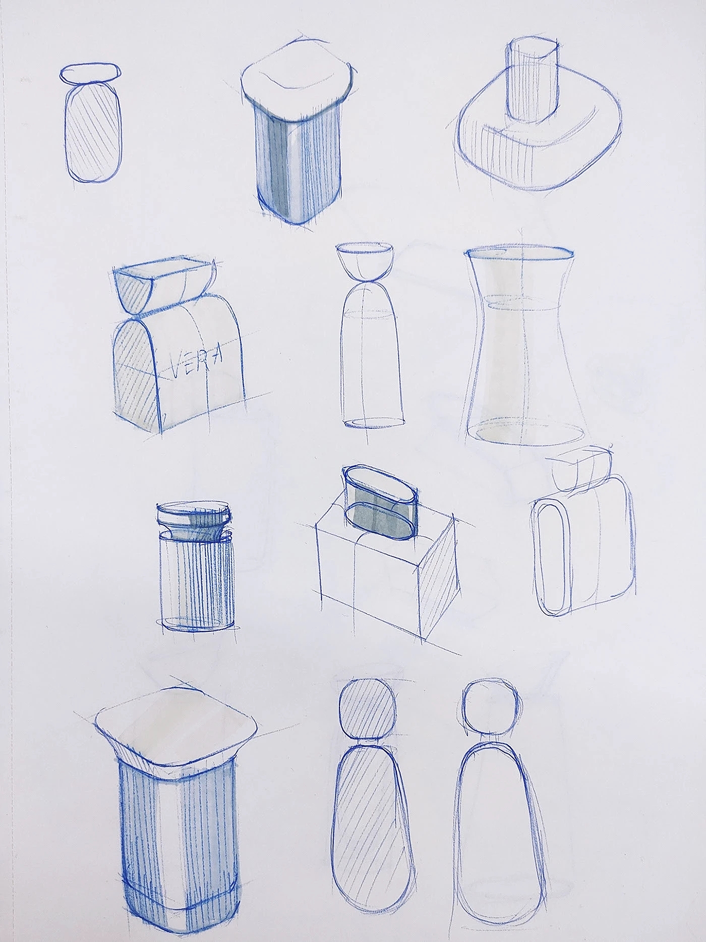 packing design，Perfume bottle，Minimalist style，originality，