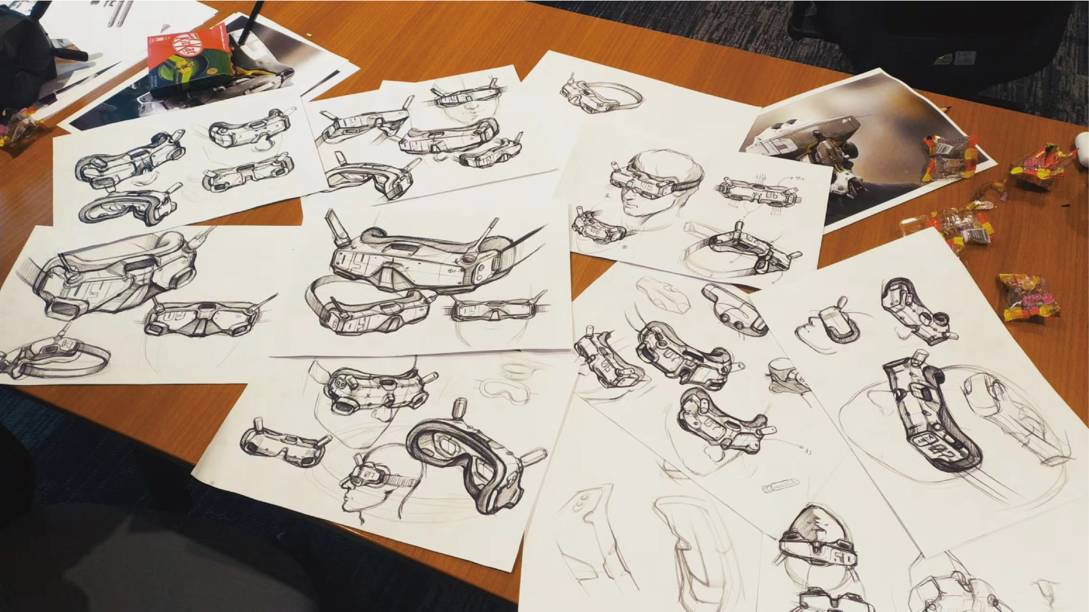 Dajiang innovation，VR glasses，industrial design，