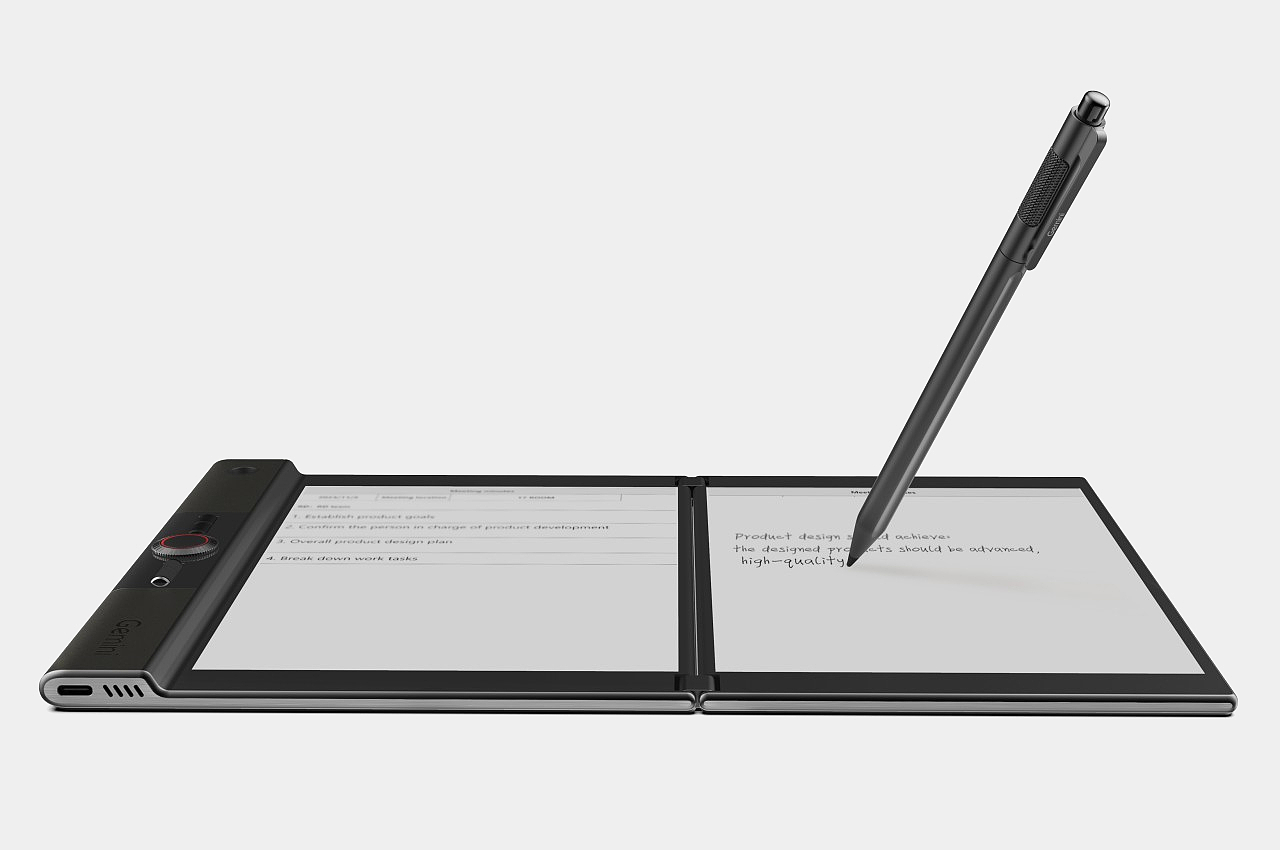 Gemini，Dual-screen smart e-reader，Digital，electronic product，