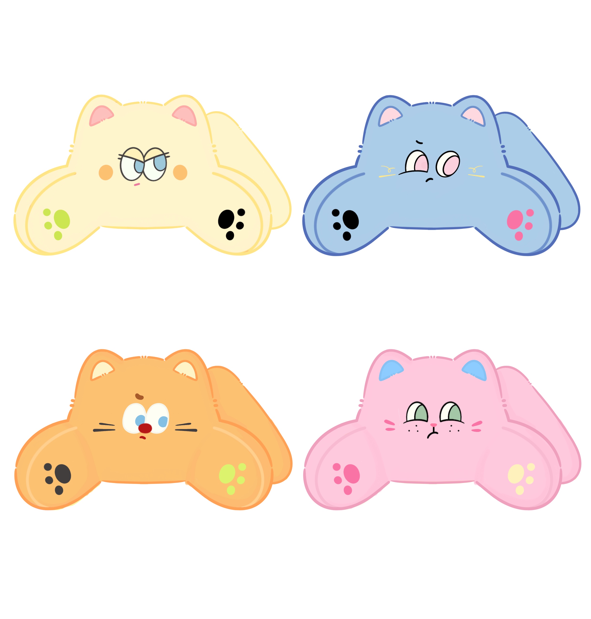 Dopamine Waist Fabric Furniture Design，