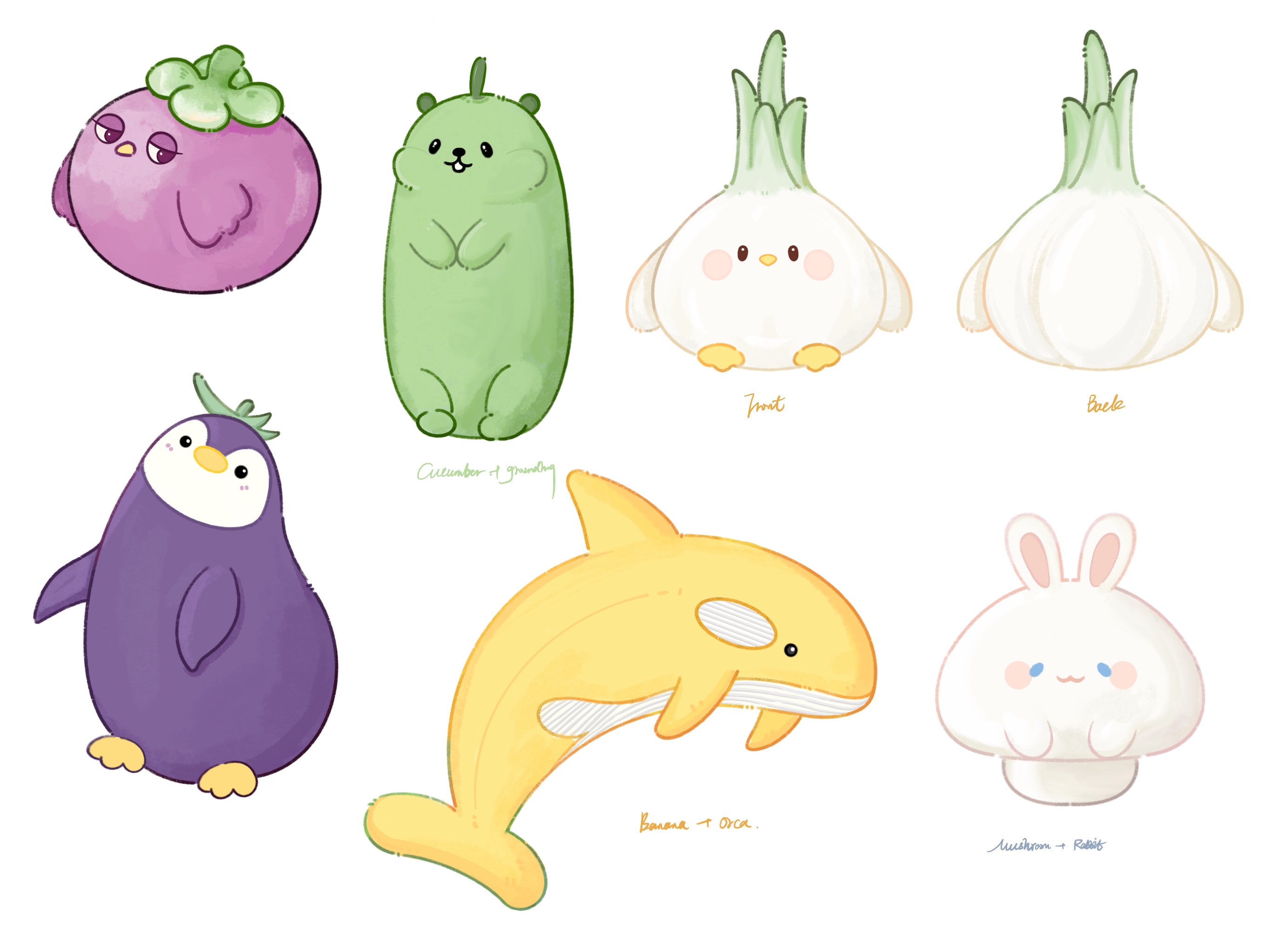 Doll plush doll IP design，