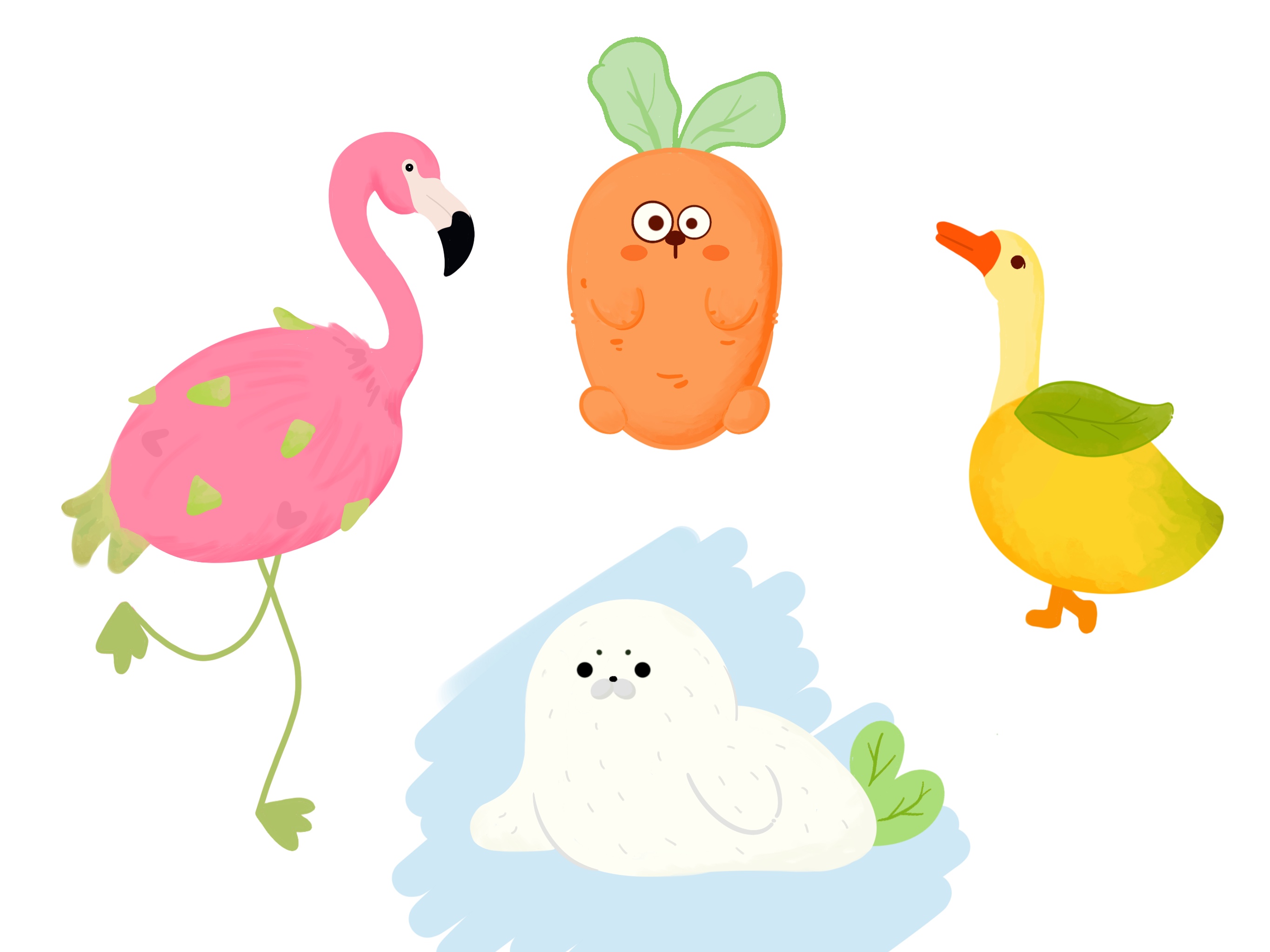 Doll plush doll IP design，