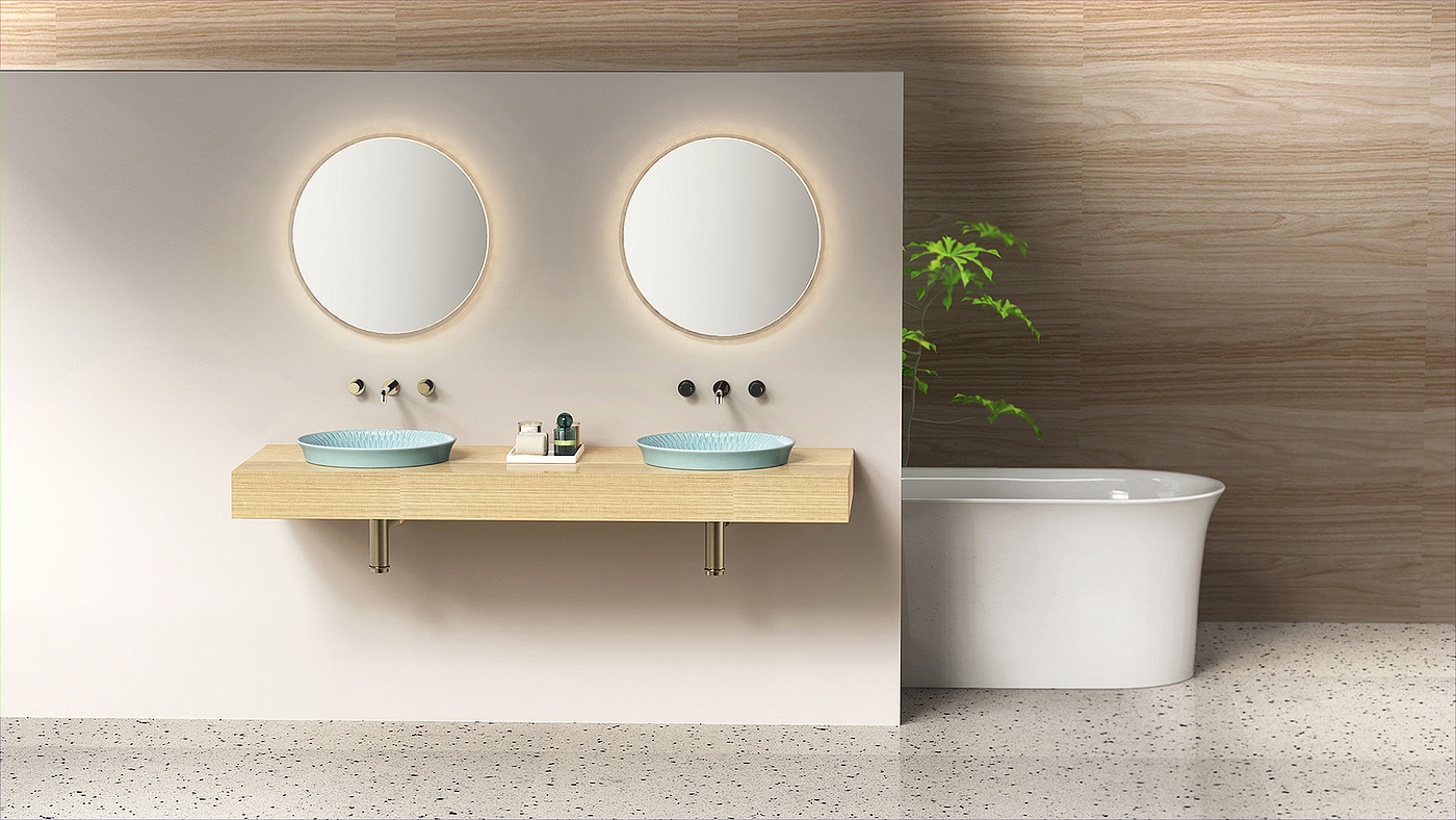 product design，bathroom，