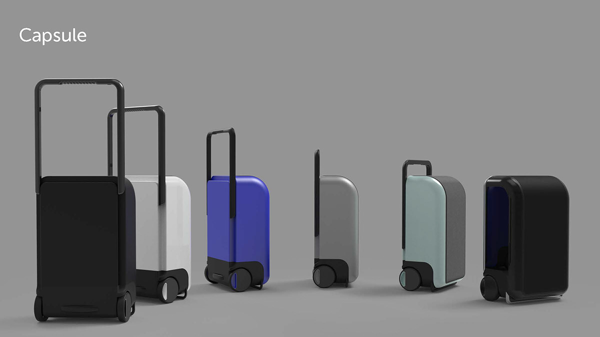 trunk，travel，Capsule，