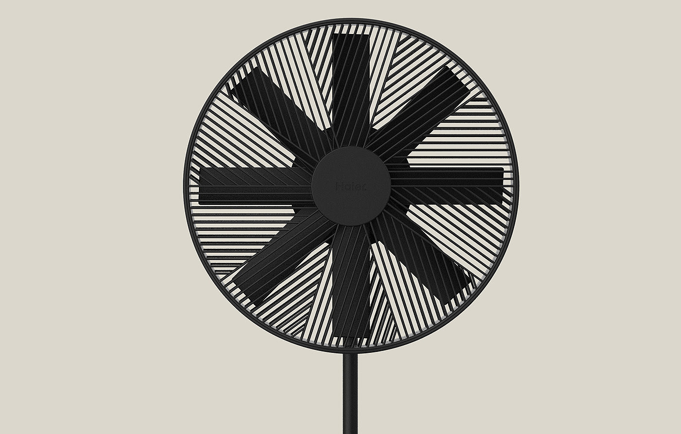electric fan，black，product design，