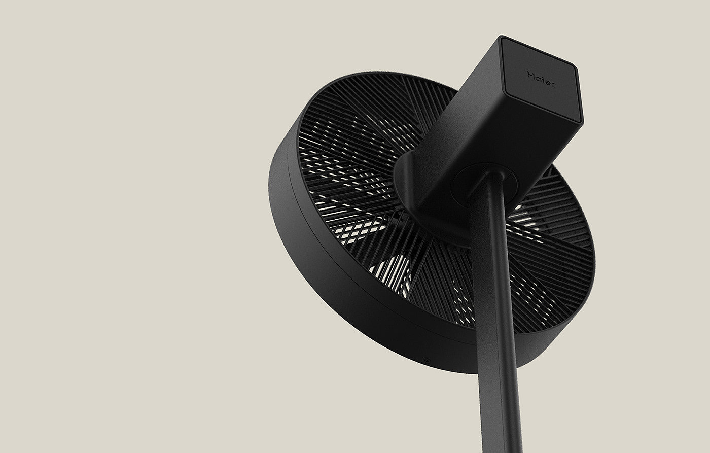electric fan，black，product design，