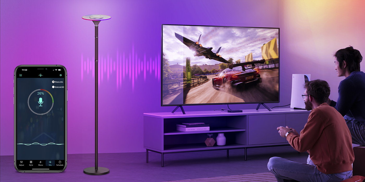 Atmosphere lamp，Reading lamp，Mirage，Aluminum material，