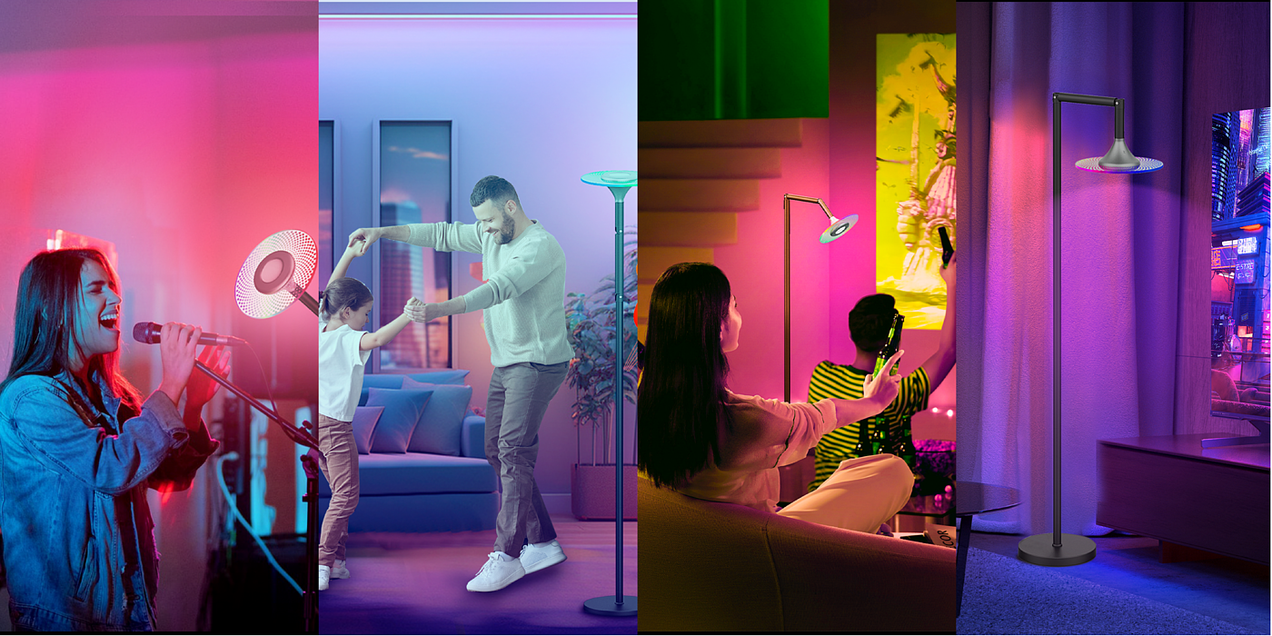 Atmosphere lamp，Reading lamp，Mirage，Aluminum material，