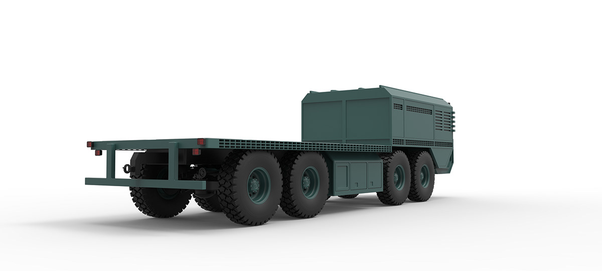 vehicle，truck，Military green，
