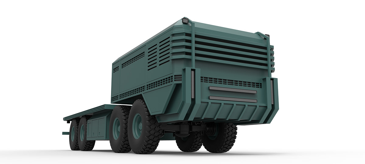 vehicle，truck，Military green，