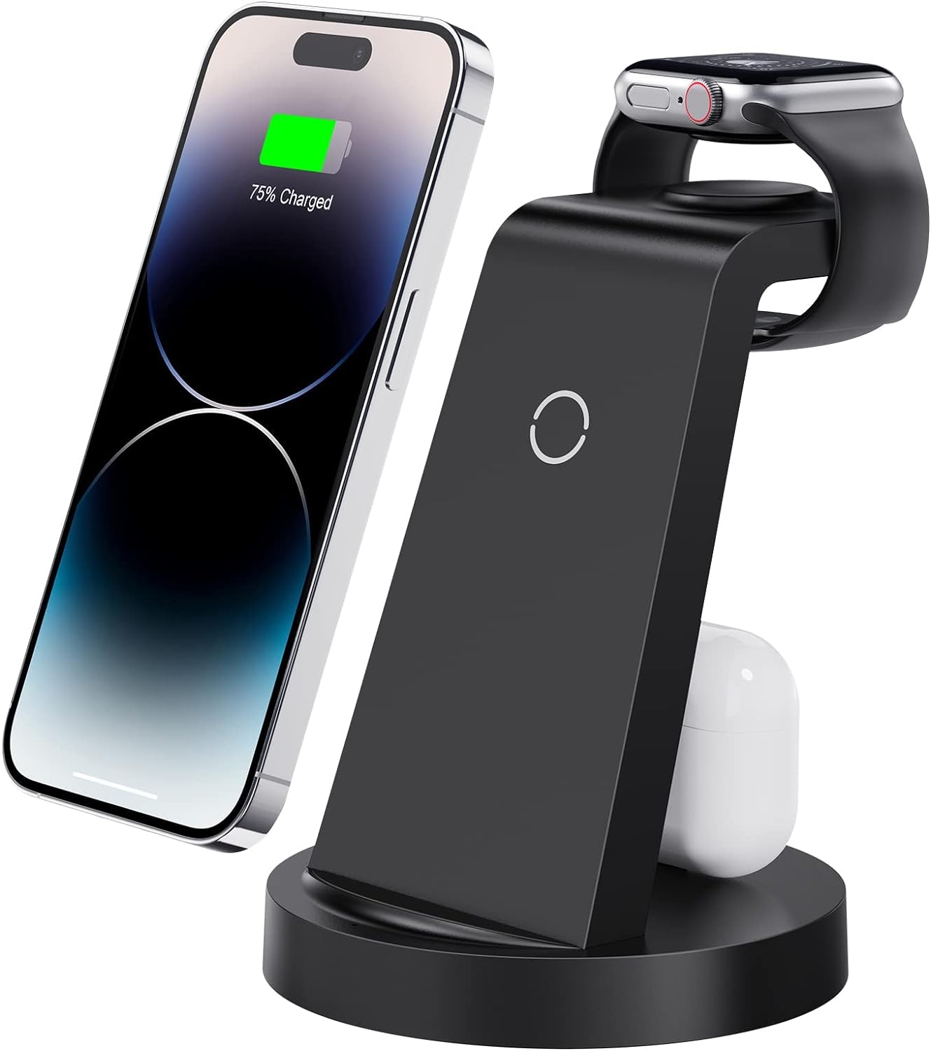 Three-in-one wireless charging bracket，