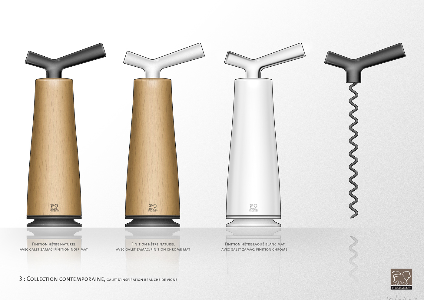 peugeot，Bottle opener，woodiness，