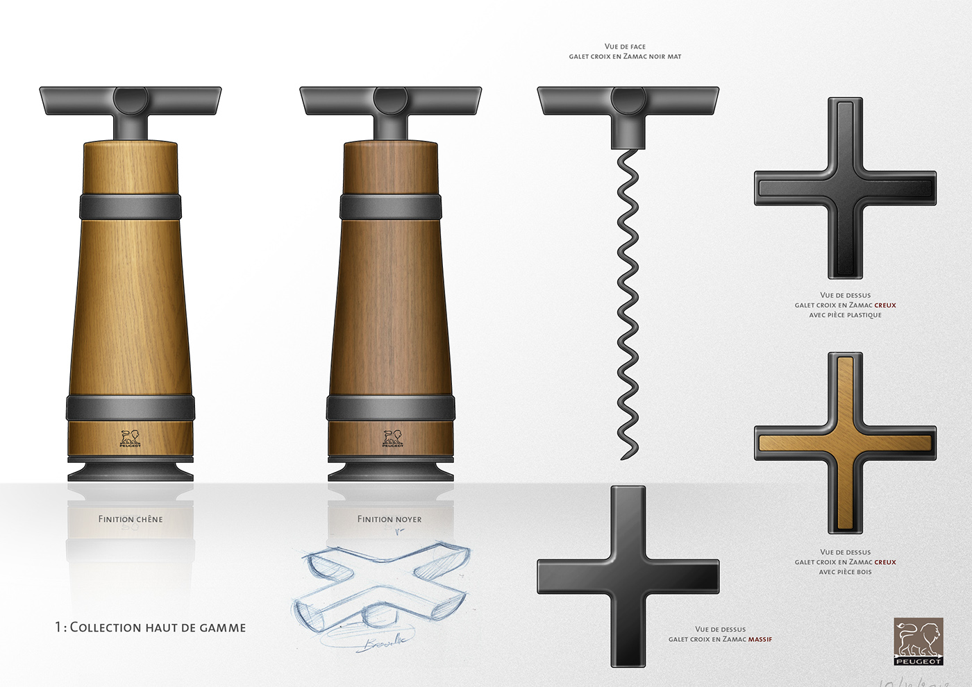 peugeot，Bottle opener，woodiness，