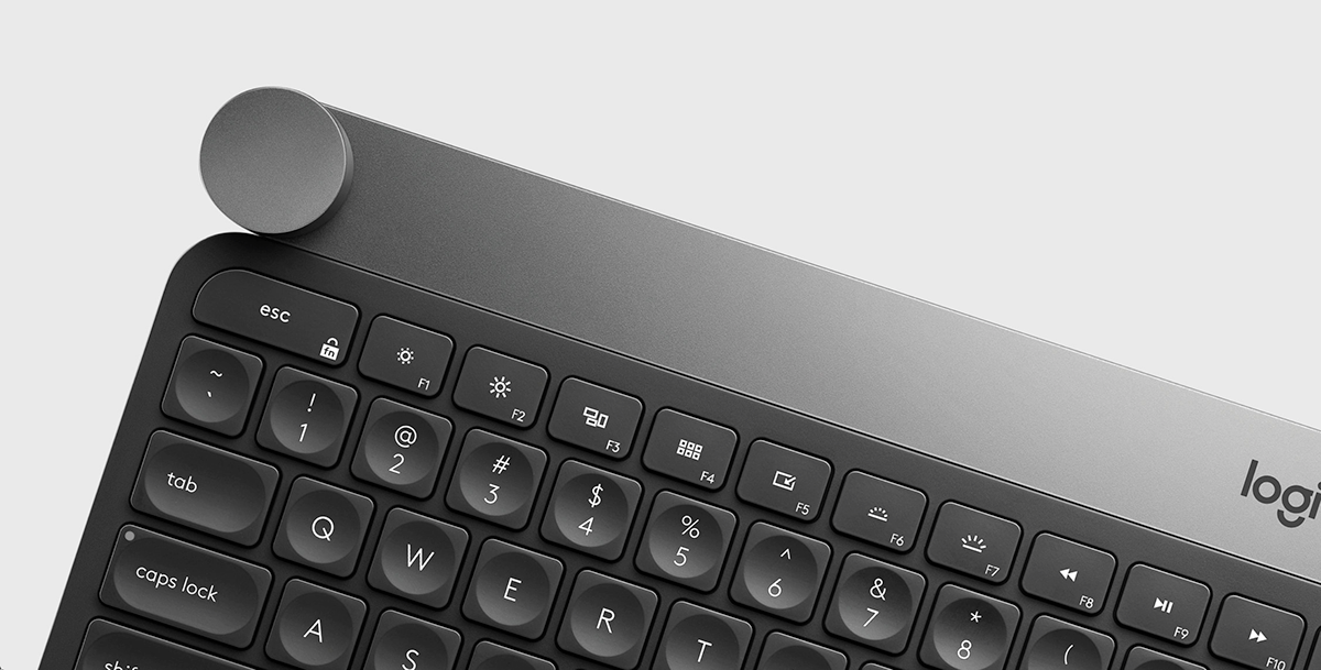 keyboard，Logitech，CRAFT，wireless，Dial，