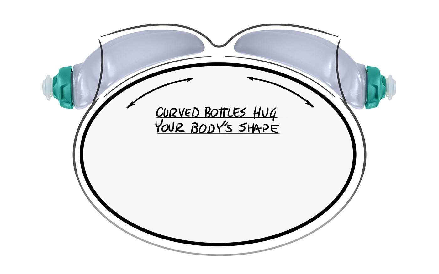 FuelBelt Helium，Sports cup，product design，Portable，