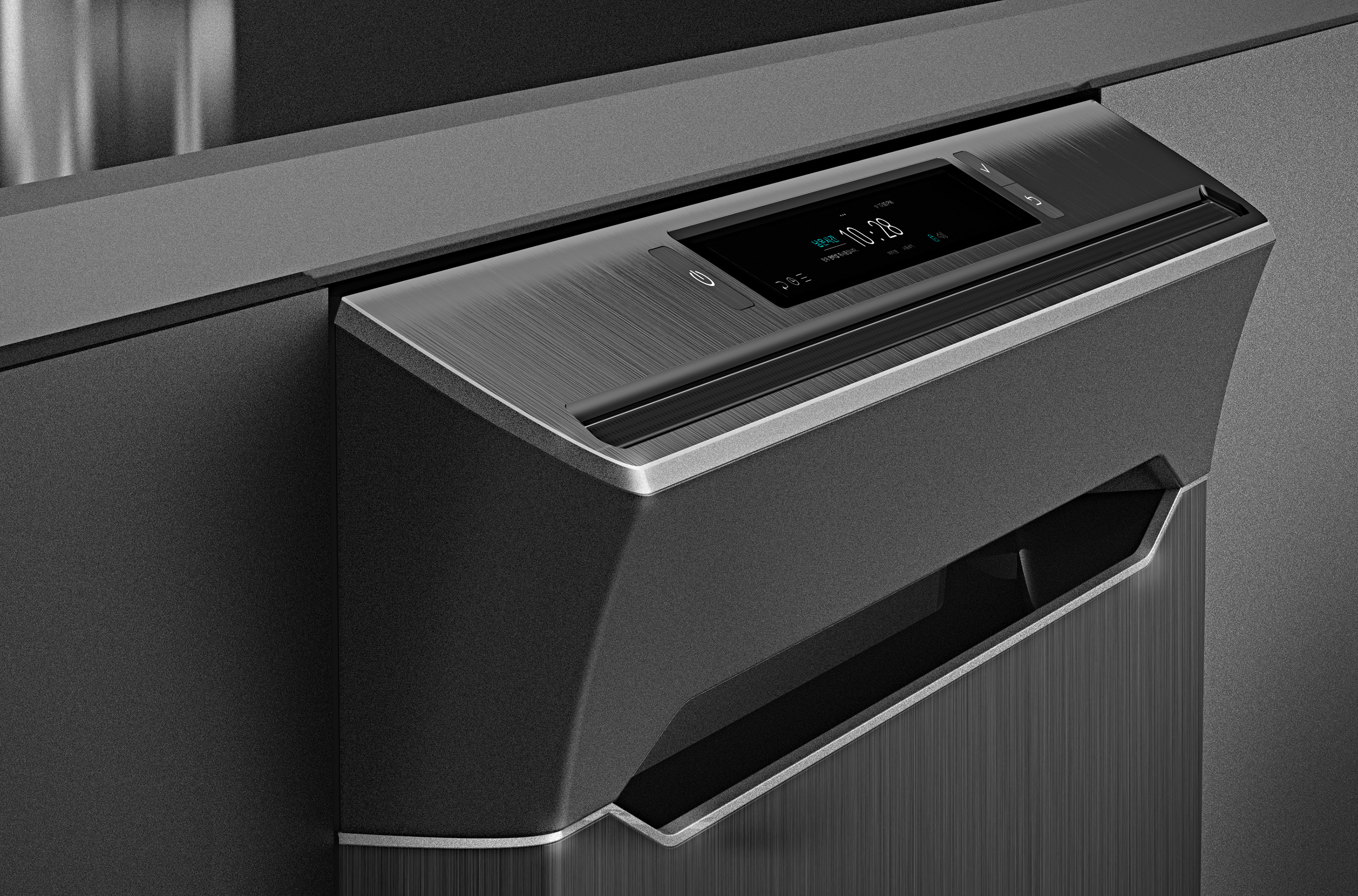 Hidden，Electromagnetic furnace，product design，