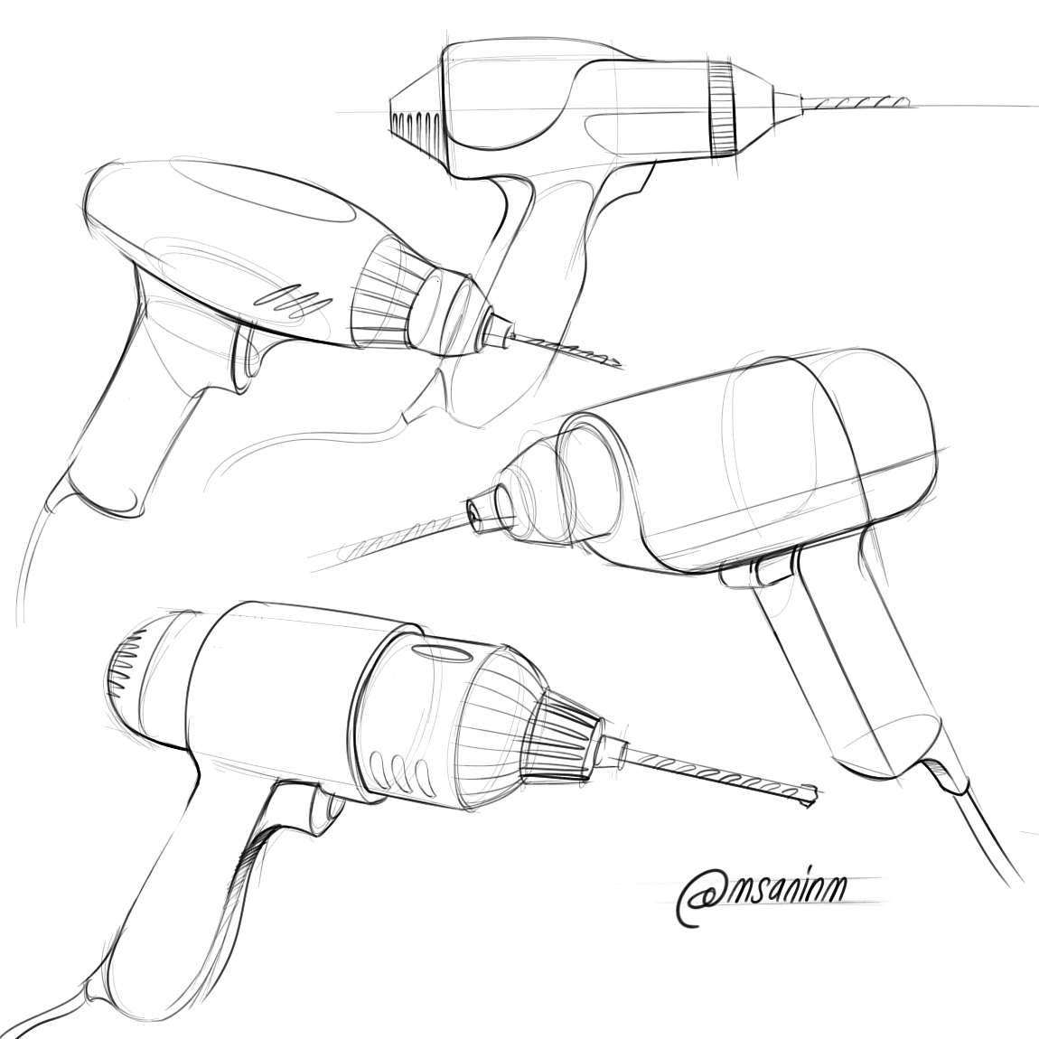 Sketch，marker pen，product design，