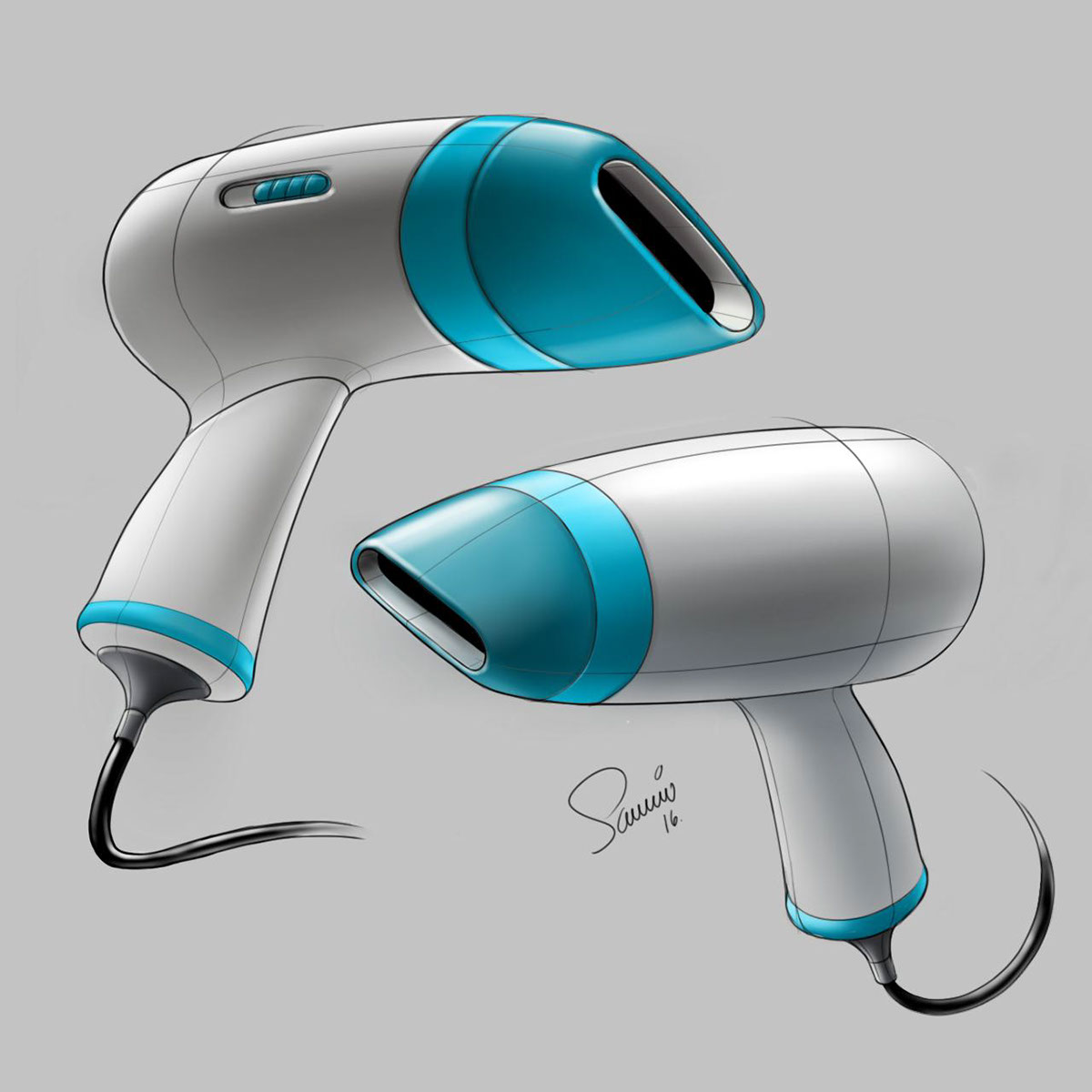 Sketch，marker pen，product design，