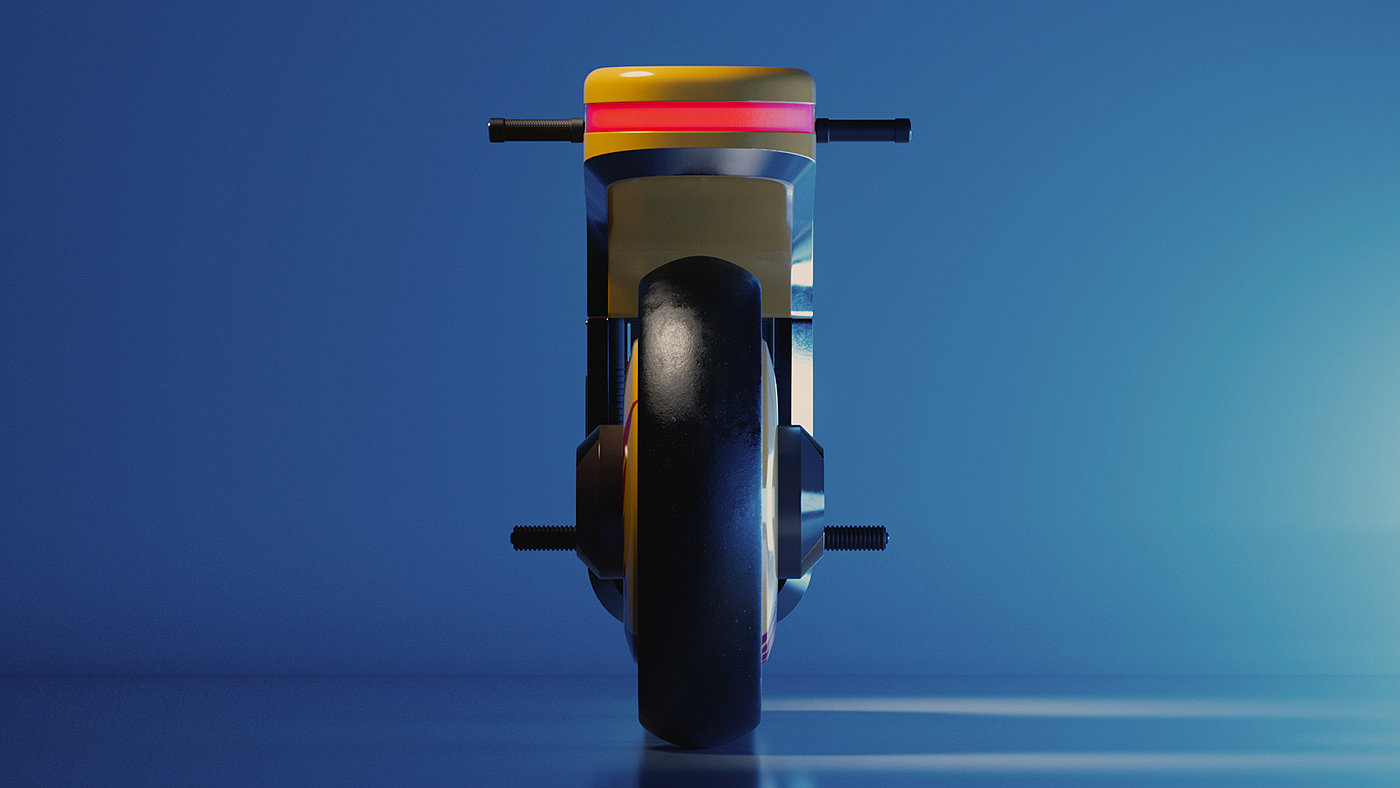 Honda，motorcycle，industrial design，Cyberpunk，