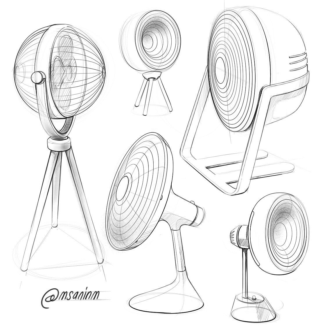 Sketch，marker pen，product design，