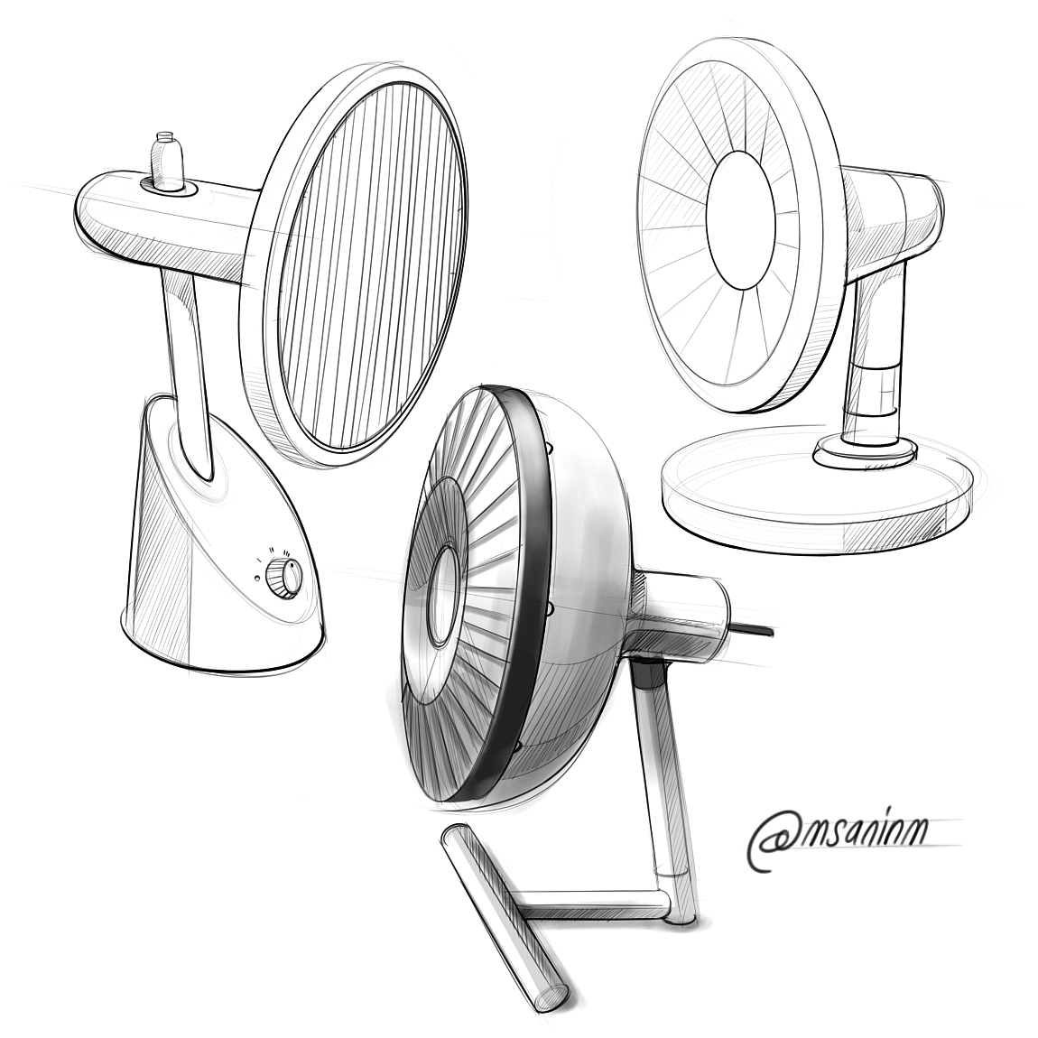 Sketch，marker pen，product design，