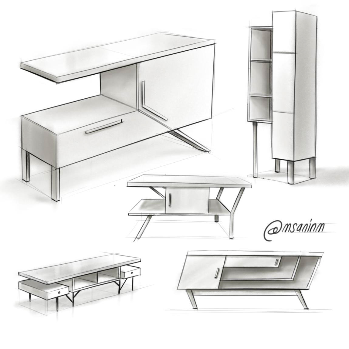 Sketch，marker pen，product design，