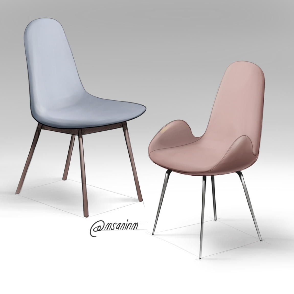 Sketch，marker pen，product design，