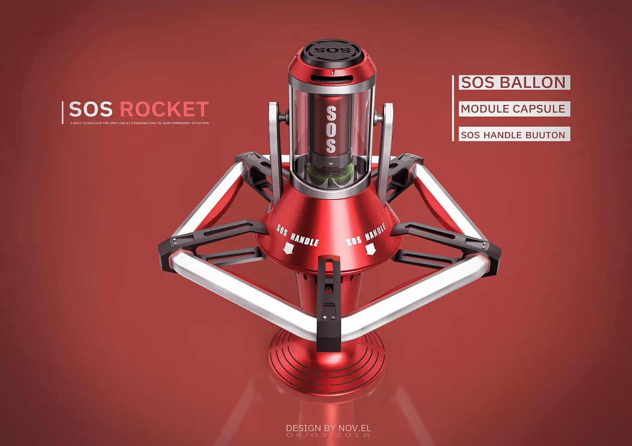 Rhinoceros，T-Spline，VSR，Grasshopper modeling，Keyshot rendering，Photoshop post processing，
