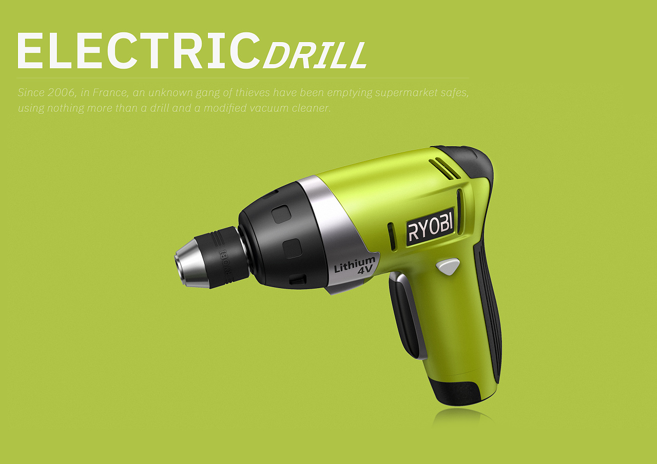 Rhinoceros，T-Spline，VSR，Grasshopper modeling，Keyshot rendering，Photoshop post processing，