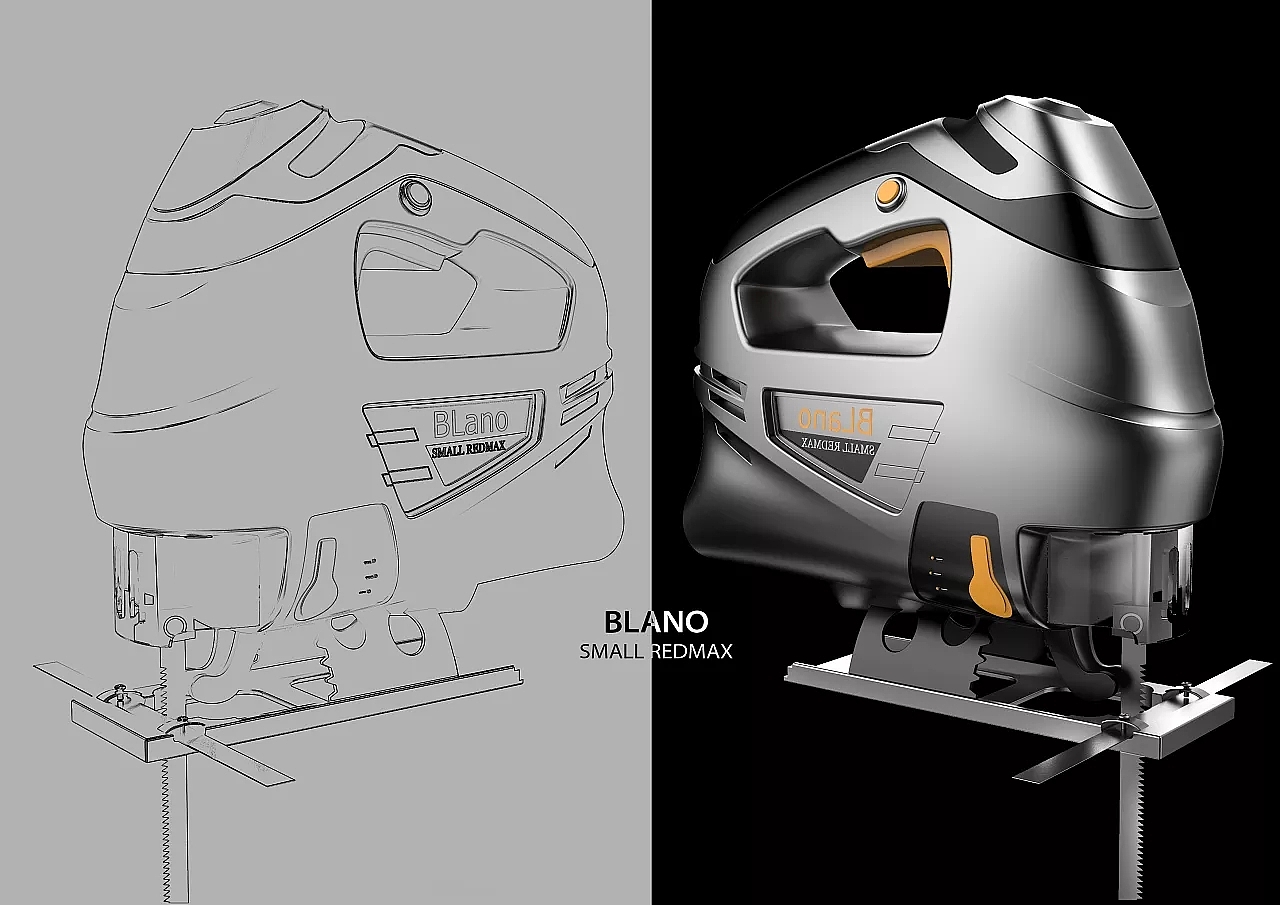 Rhinoceros，T-Spline，VSR，Grasshopper modeling，Keyshot rendering，Photoshop post processing，