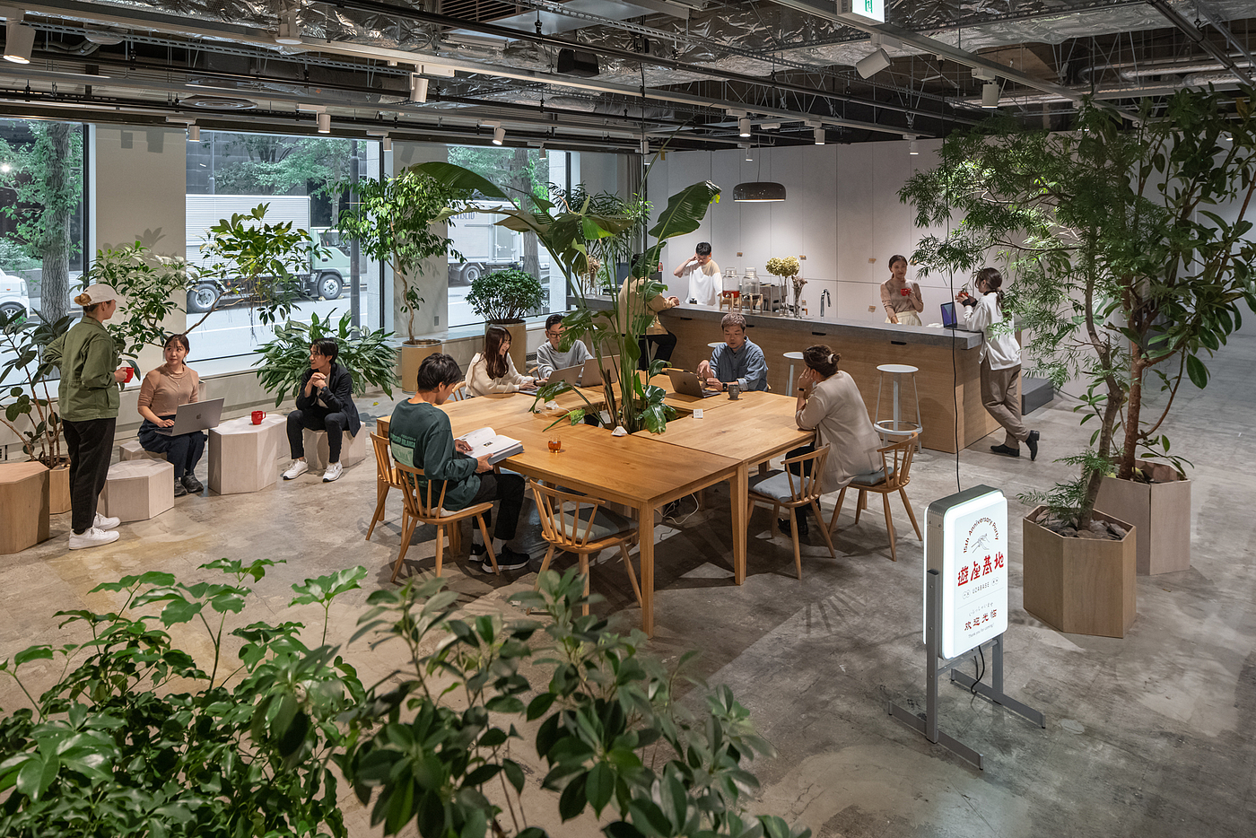Interior design，office space ，