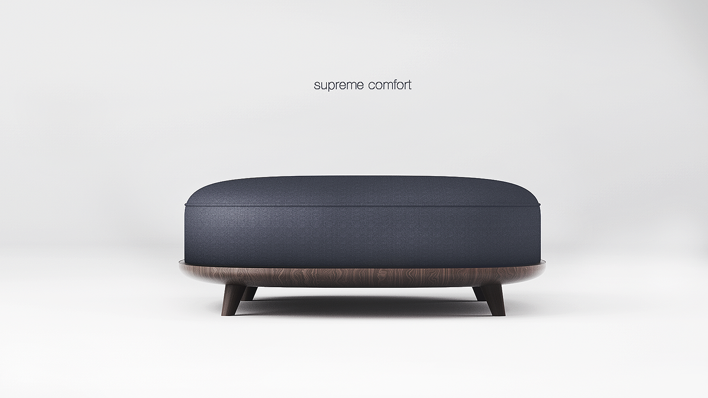 Pod，sofa，black，product design，