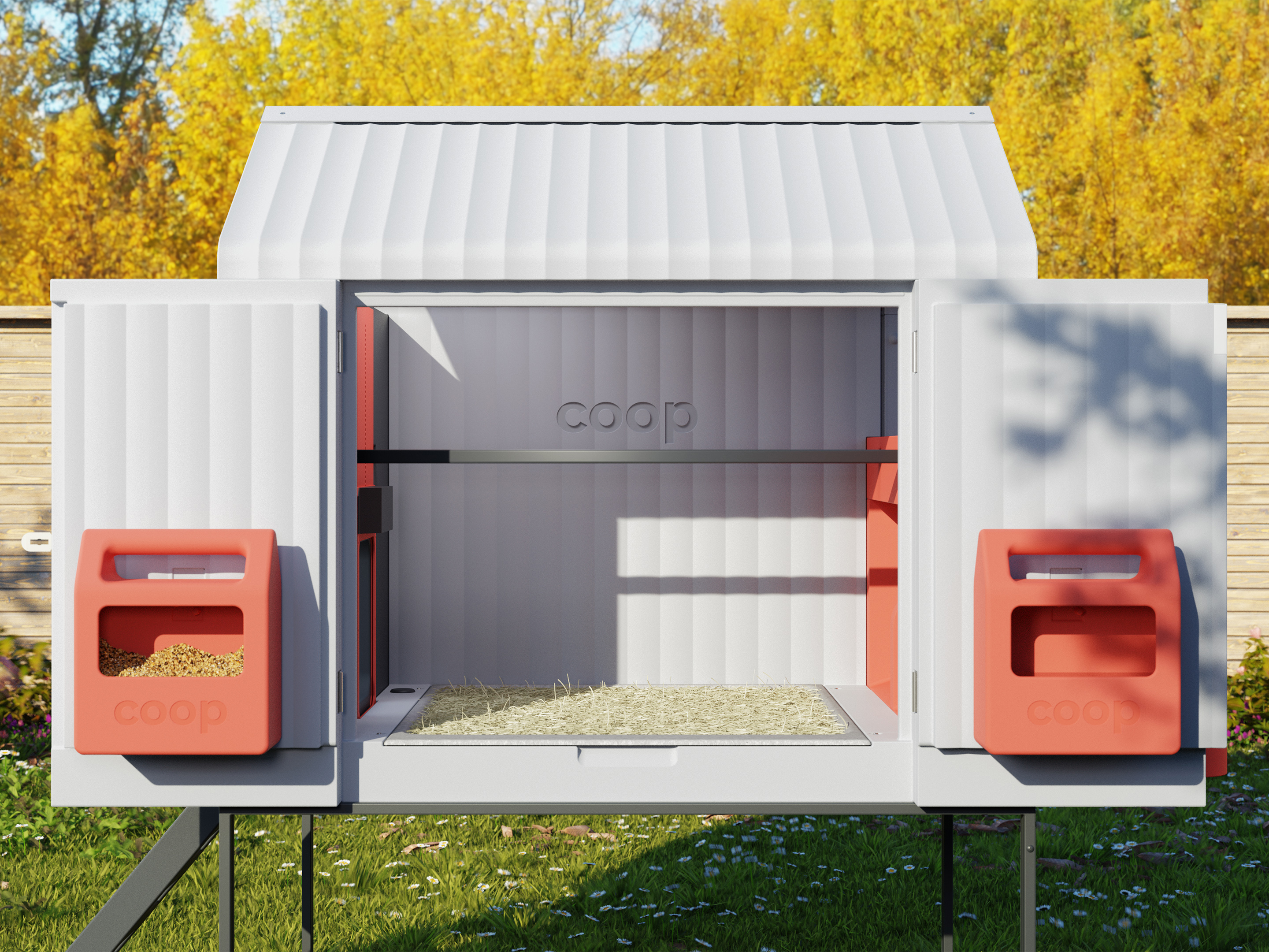 product design，courtyard，