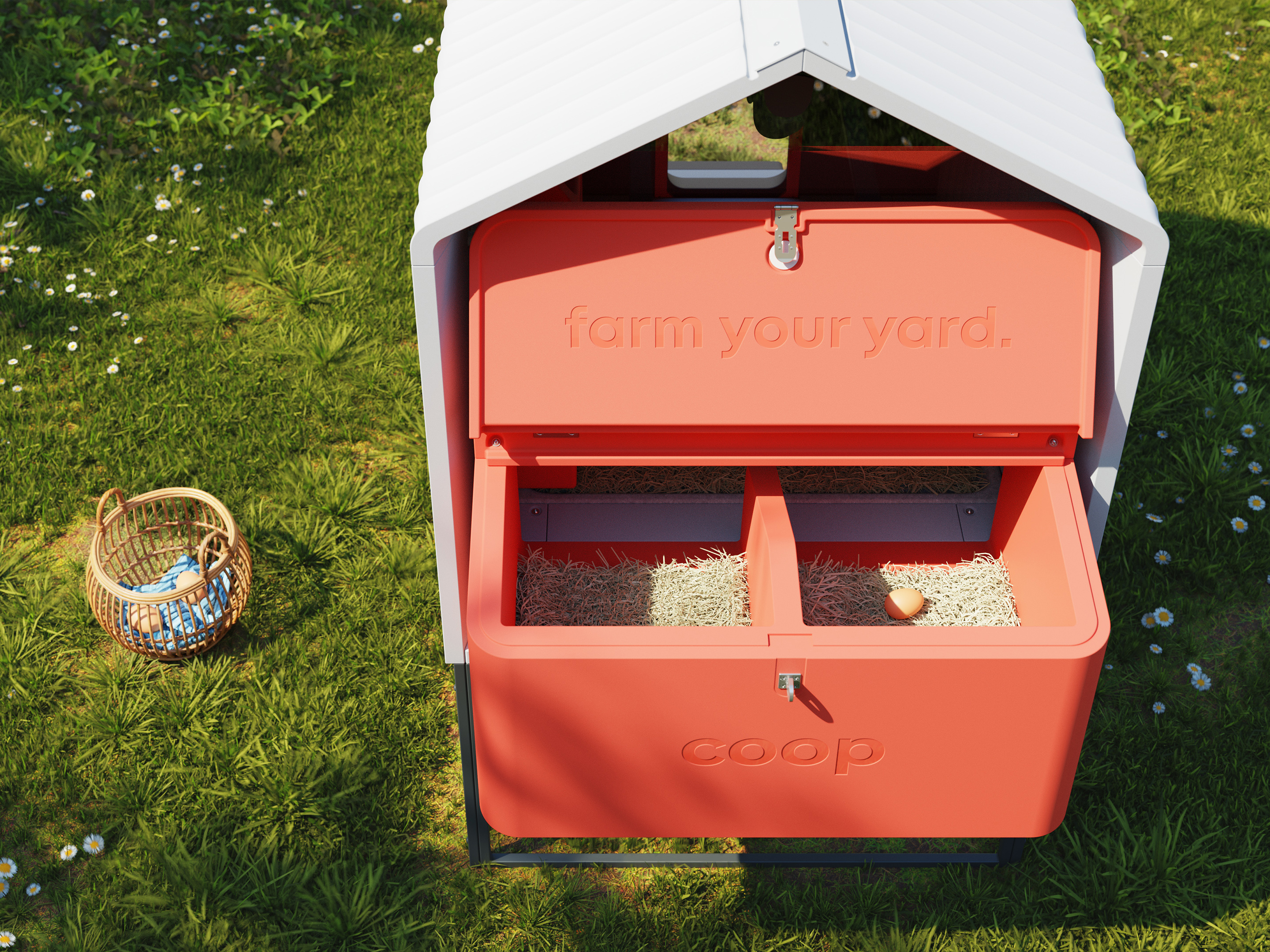 product design，courtyard，