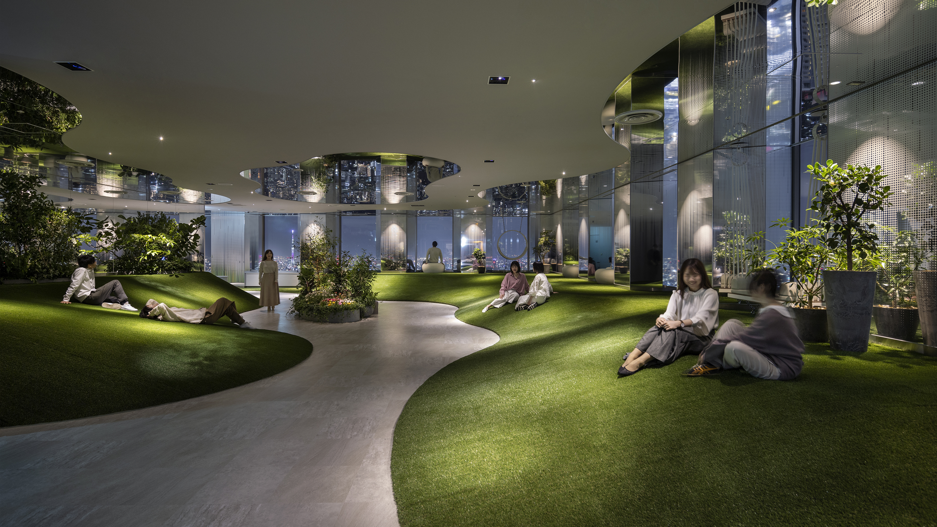 Interior design，Hospitality space，