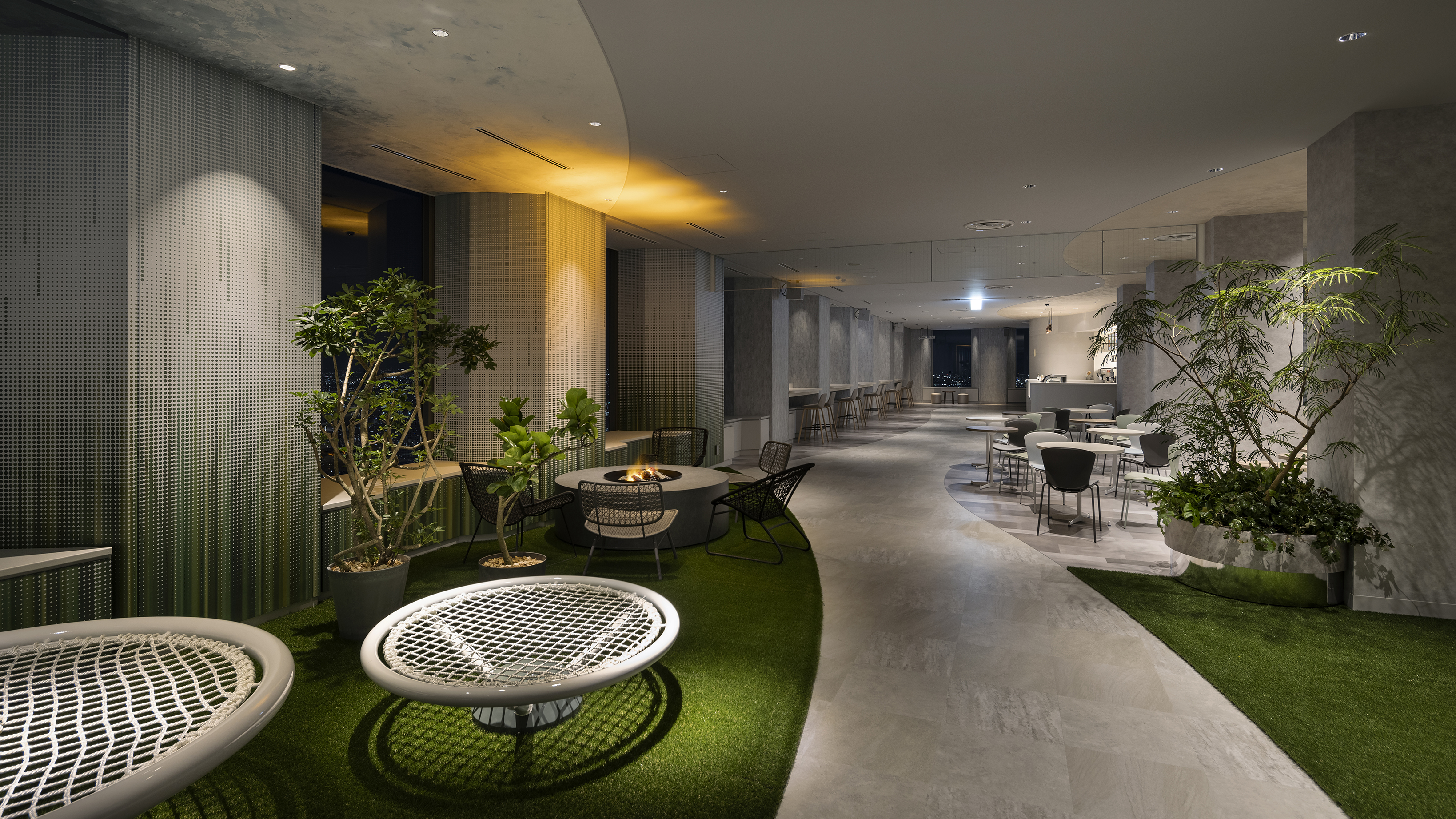 Interior design，Hospitality space，