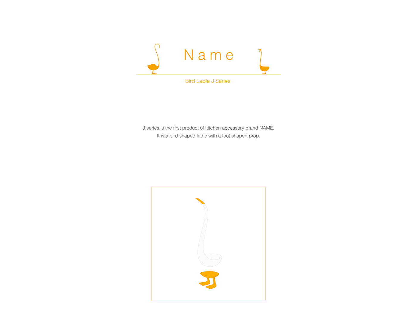 Bird ladle，Tableware design，Bionics Design ，