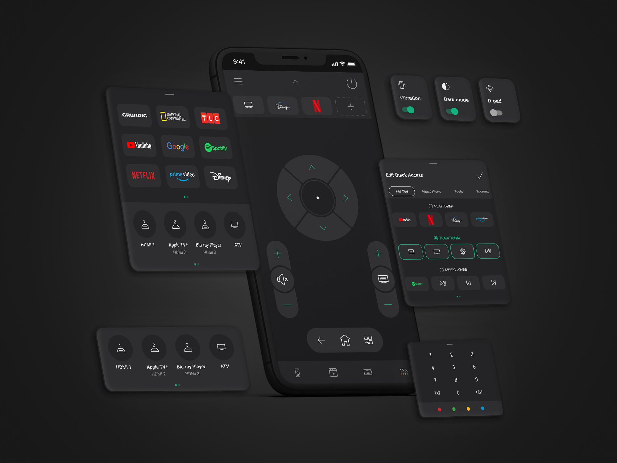 User interface (UI)，Digital media interface，