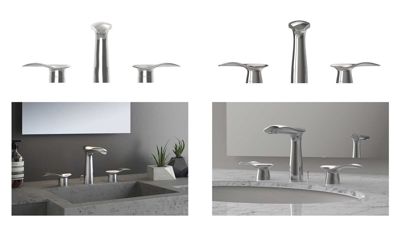 water tap，Pendant，leaf，Water drop，Pebbles，