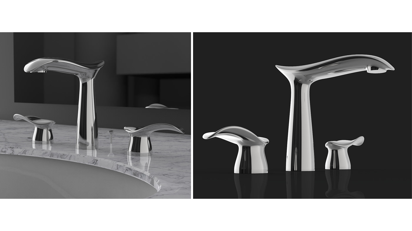 water tap，Pendant，leaf，Water drop，Pebbles，